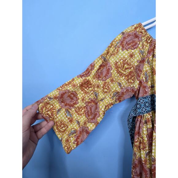 Matilda Jane (You and Me) Lovely West Palm Peasant Top -Size 8 - Picture 4 of 6